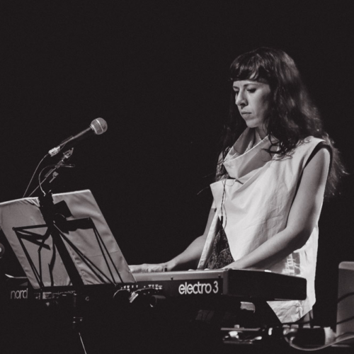 Missy Mazzoli and violinist Olivia De Prato perform a sold out show at ...